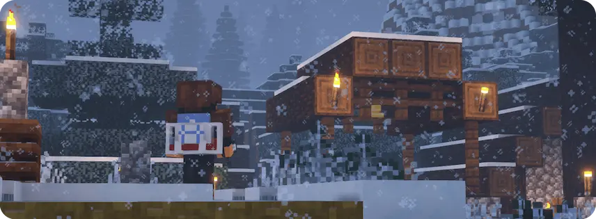 Snow Backpack skin
