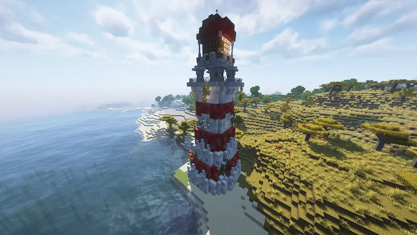 lighthouse on the beach
