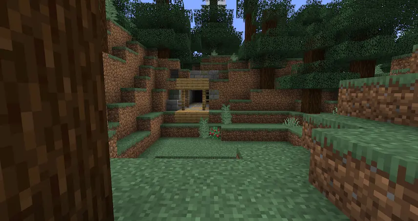 Mineshaft entrance