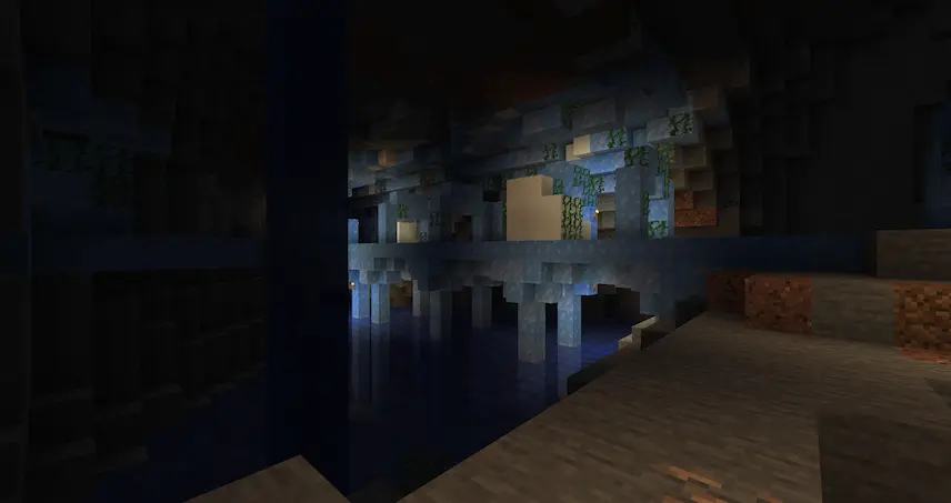 Ice Mineshaft