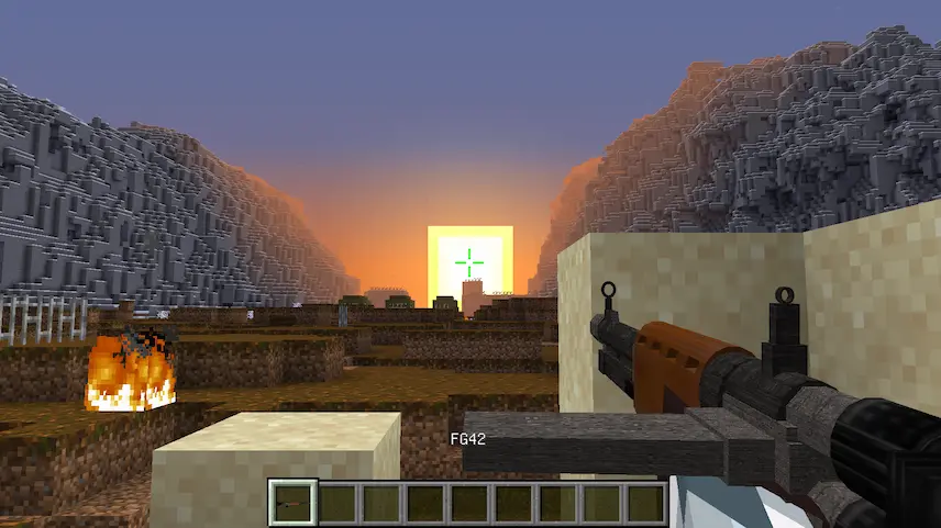 Alliance of Valiant Arms Guns Minecraft Mod