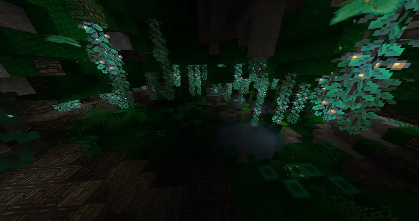 lush caves
