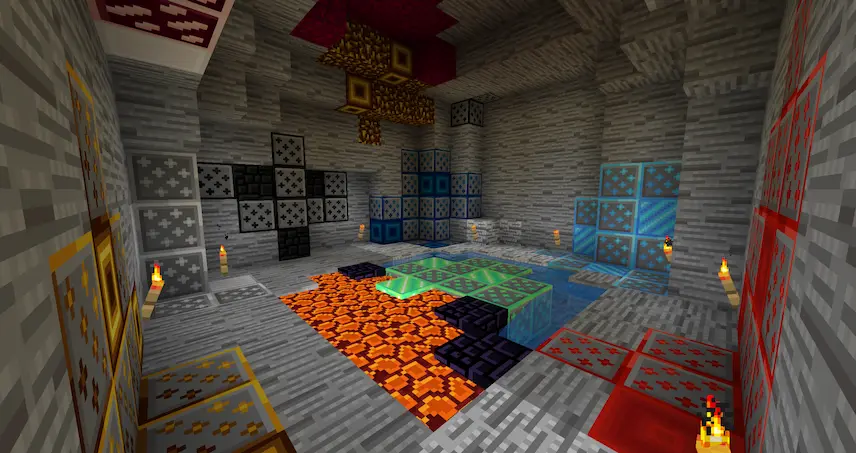 cave with ores