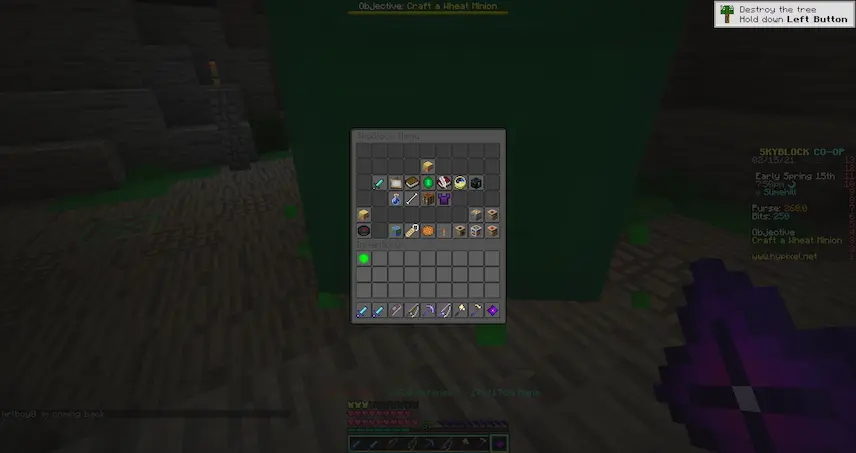menu hypixel