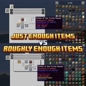 Best Recipe Mods for Minecraft – JEI vs REI Comparison