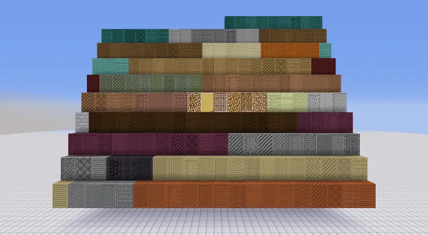 Vanilla block variants