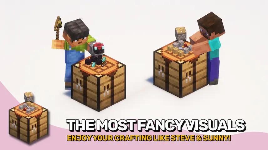 view items in crafting table