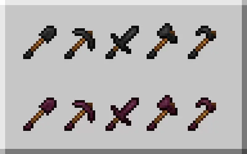 weapons and tools