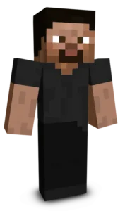 Dark Mode Steve Skin