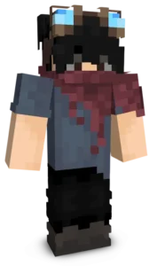 Mysterious Scarfed Boy Skin