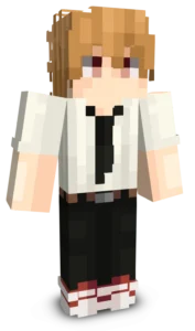 Chainsaw Man Denji Minecraft Skin Chainsaw Man Denji Skin