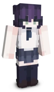 Chainsaw Man's Reze Minecraft Skin Chainsaw Man’s Reze Skin