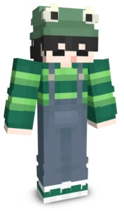 Frog Hat Boy Minecraft Skin Frog Hat Boy Skin