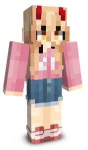 Power (Chainsaw Man) Minecraft Skin Power Chainsaw Man Skin