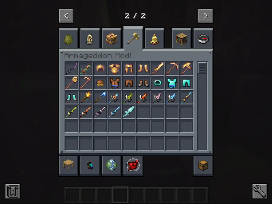 Armageddon items page 2