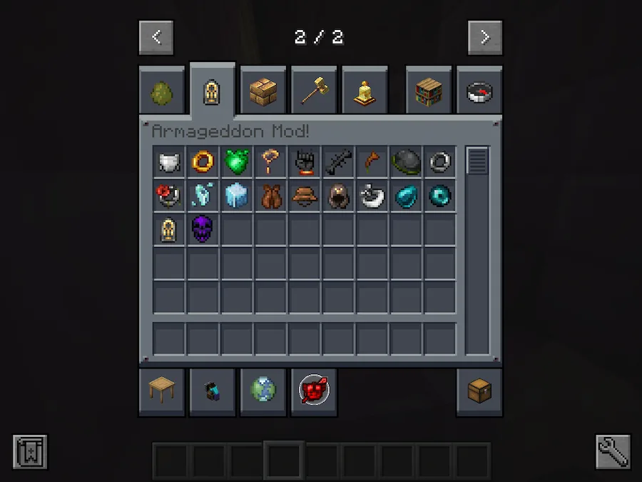 Armageddon items page 3