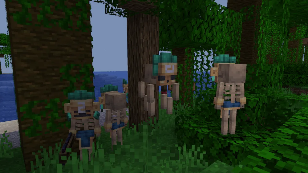 Some of the strong ennemies you may encounter deep inside temples