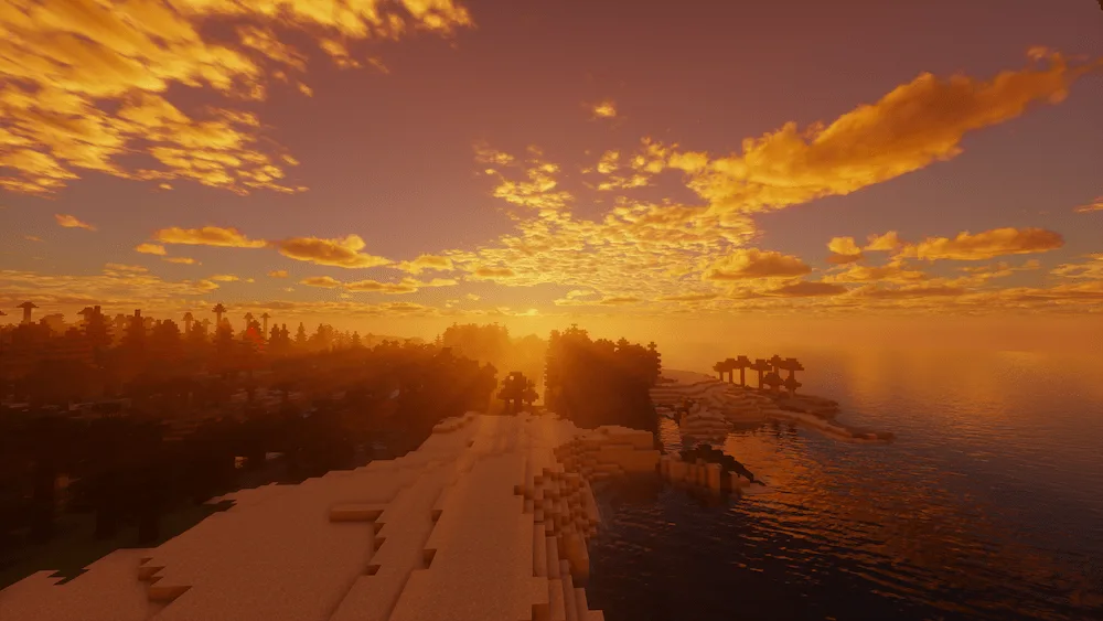 Miniature Shaders Comparison sunset