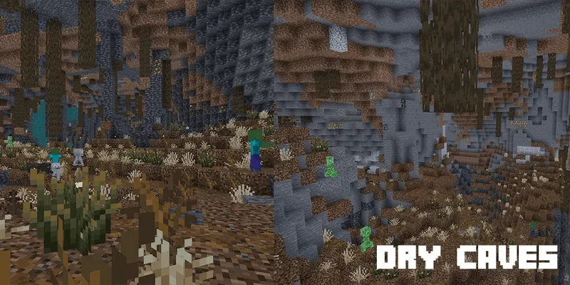 dry caves