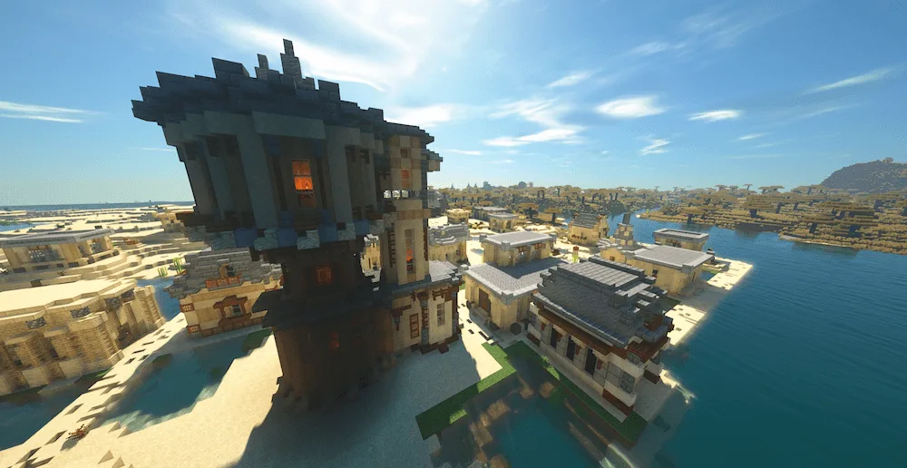 Desert Library Outside View