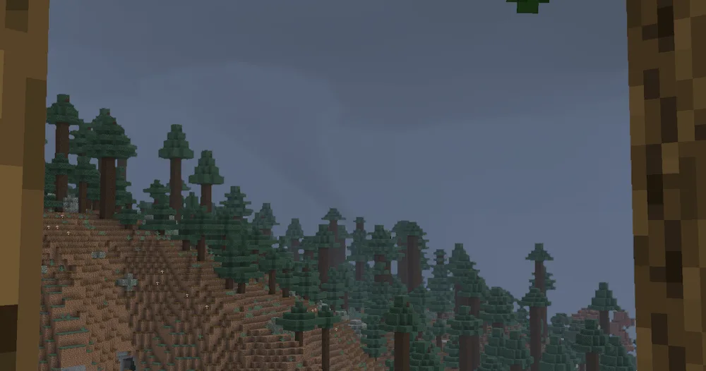 Tornado Through Trees