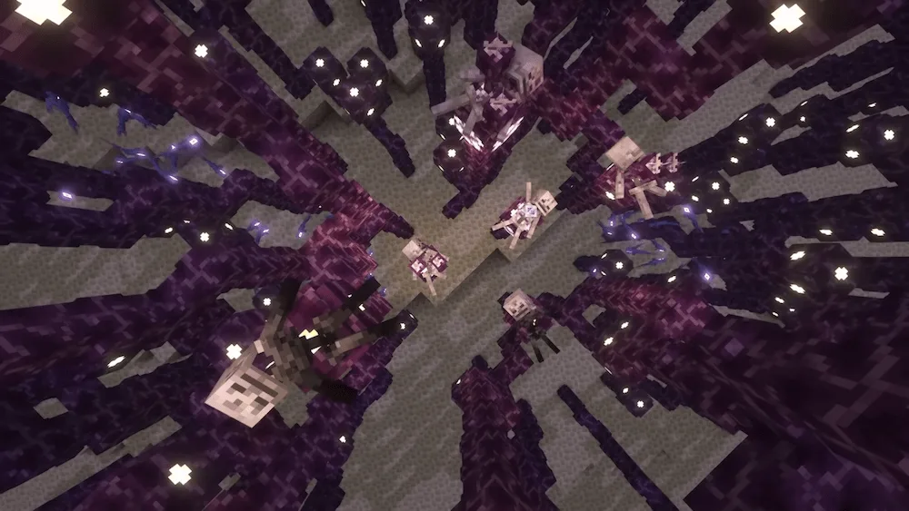 skeleton generated in the end