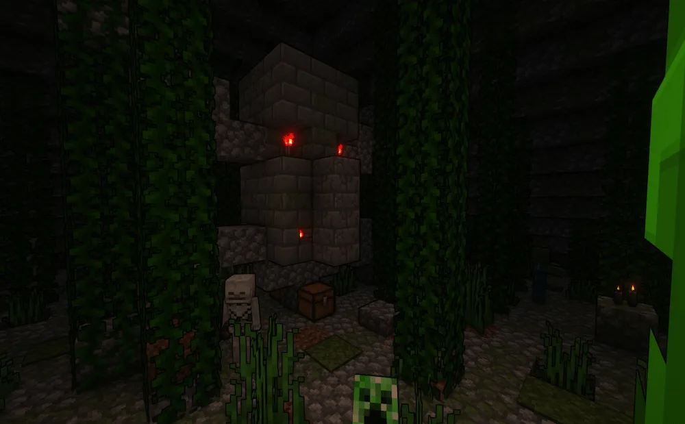 Inside Jungle Pyramid