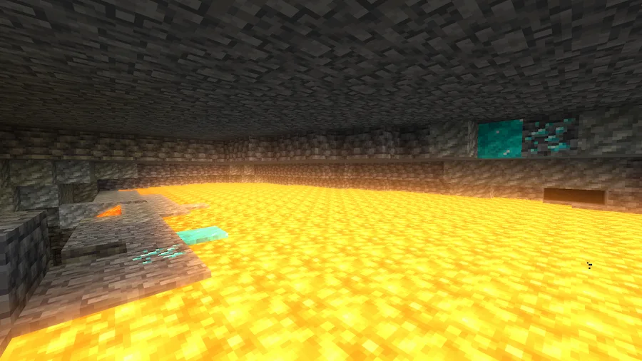 diamond block natural generation