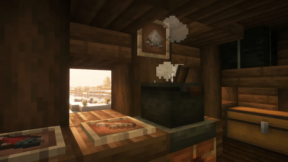 Sushi Hut From the Farmers Structures mod