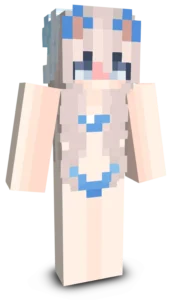 Blue Bikini Girl Skin