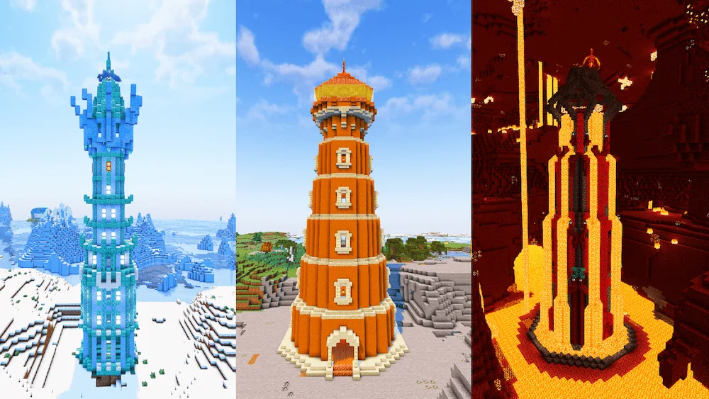 The Three Legendary Towers