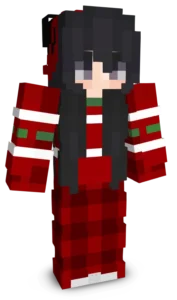 Cozy Christmas Girl Skin