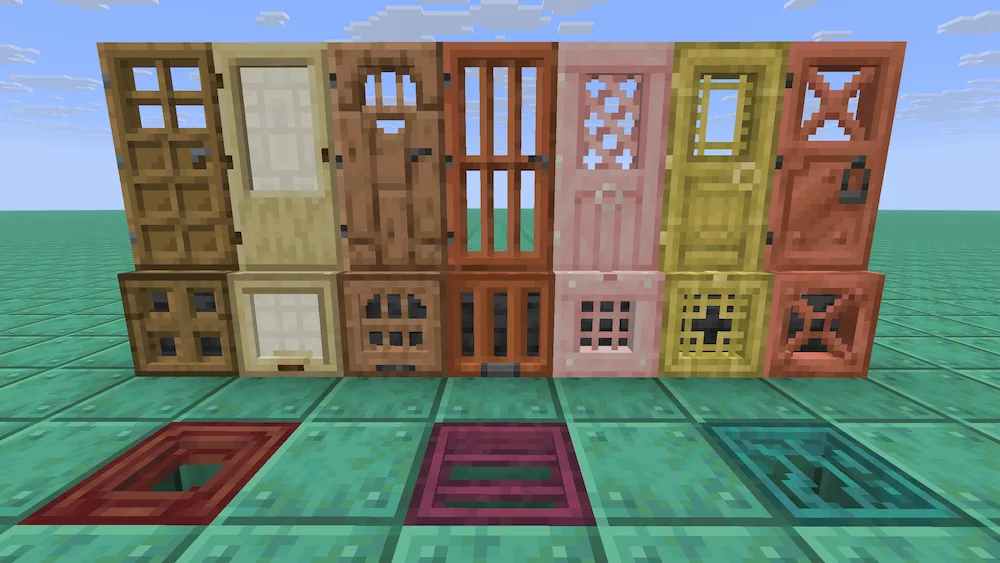 3D Doors & Trapdoors