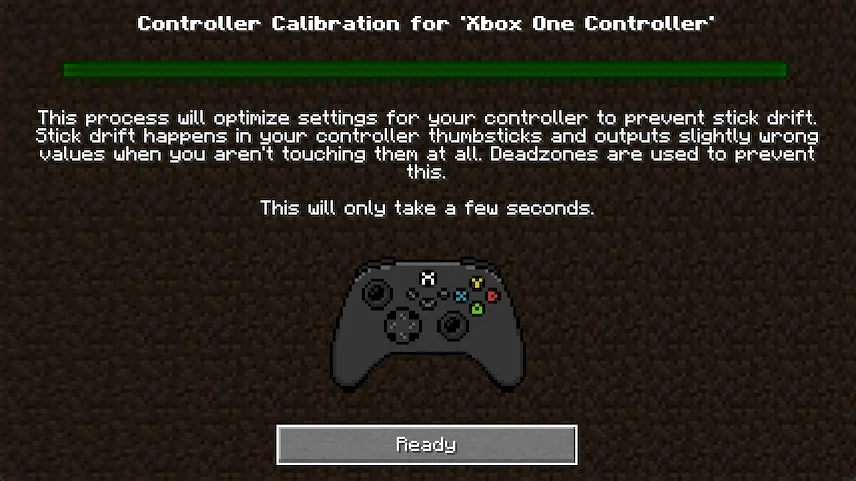Auto deadzone calibration