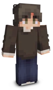 Cozy Brown Sweater Boy Skin