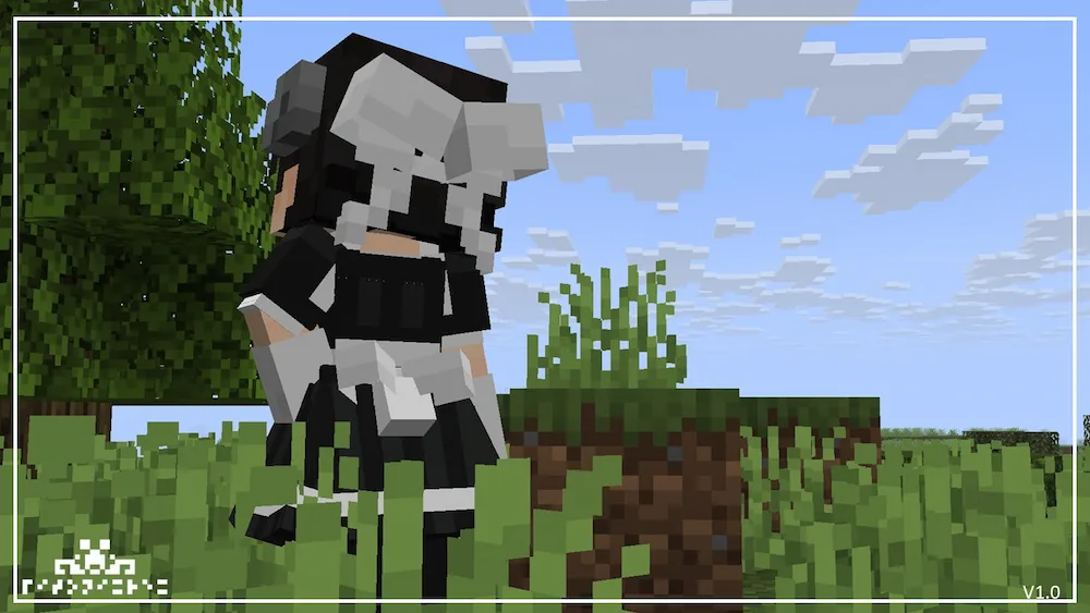 Femboy Sheep girl in game