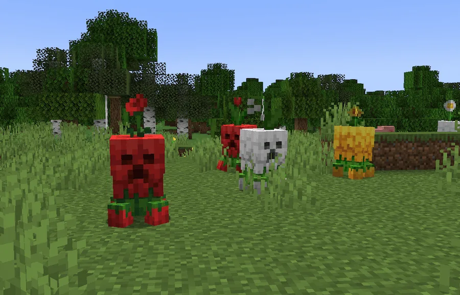 Floral Creepers in a Plains