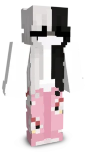 Hello Kitty Sleepy Girl Minecraft Skin Hello Kitty Sleepy Girl Skin
