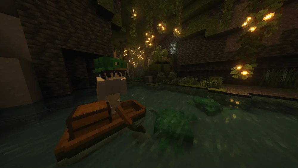 Turtle Helmet in-game 3