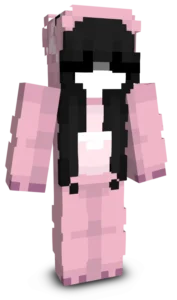 Pink Stitch Girl Skin