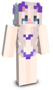 Purple Bikini Girl Skin