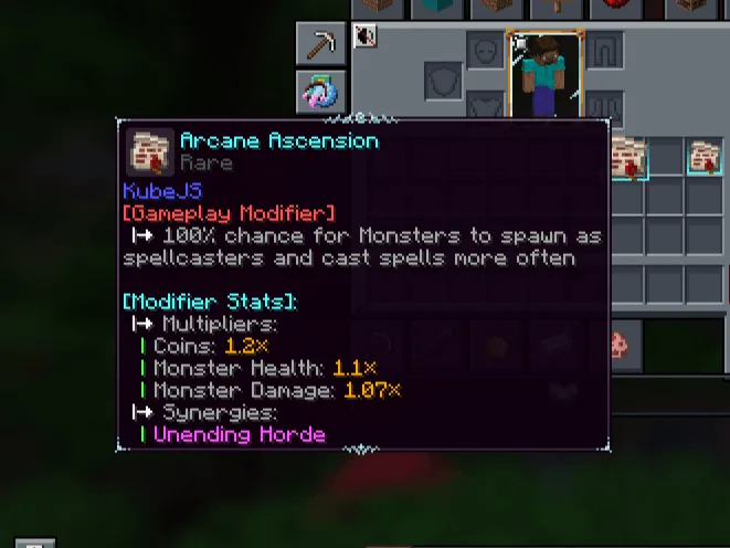 28 Gameplay Modifiers: Spellcasters, invisible spiders, and nuclear creepers