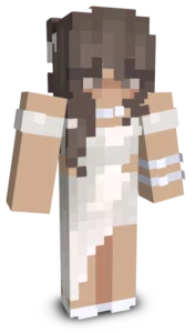 White Dress Girl Skin