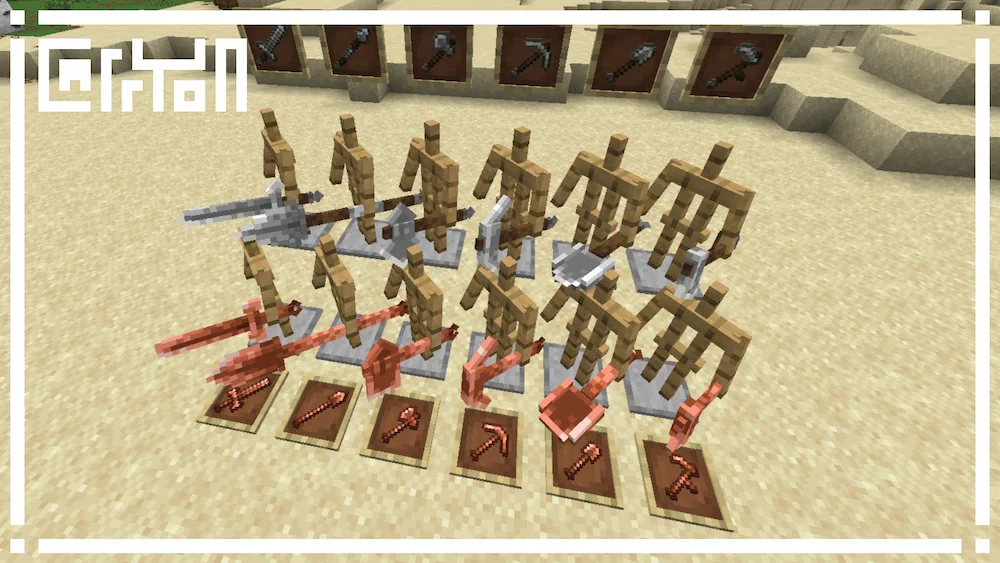 copper and iron tools