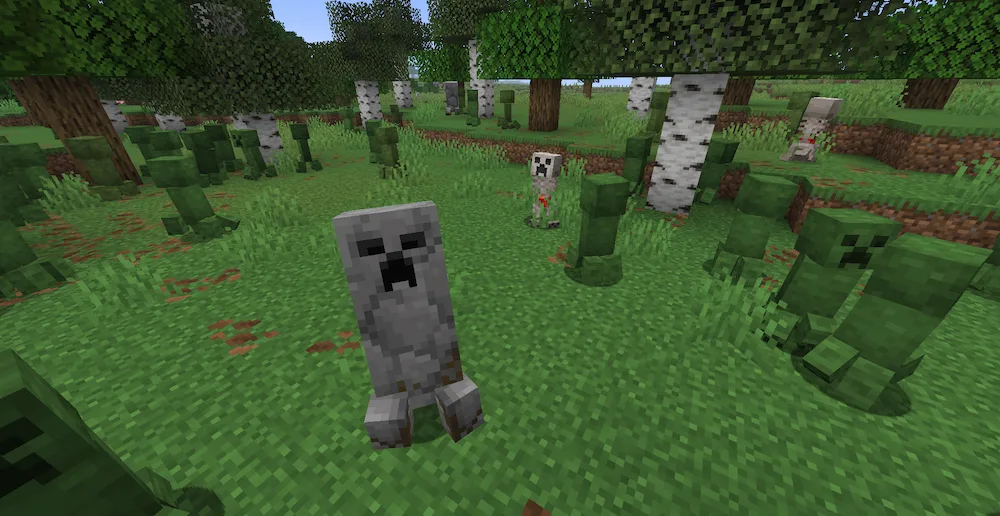 Compatibility with Fresh Animations: Creeper Extension