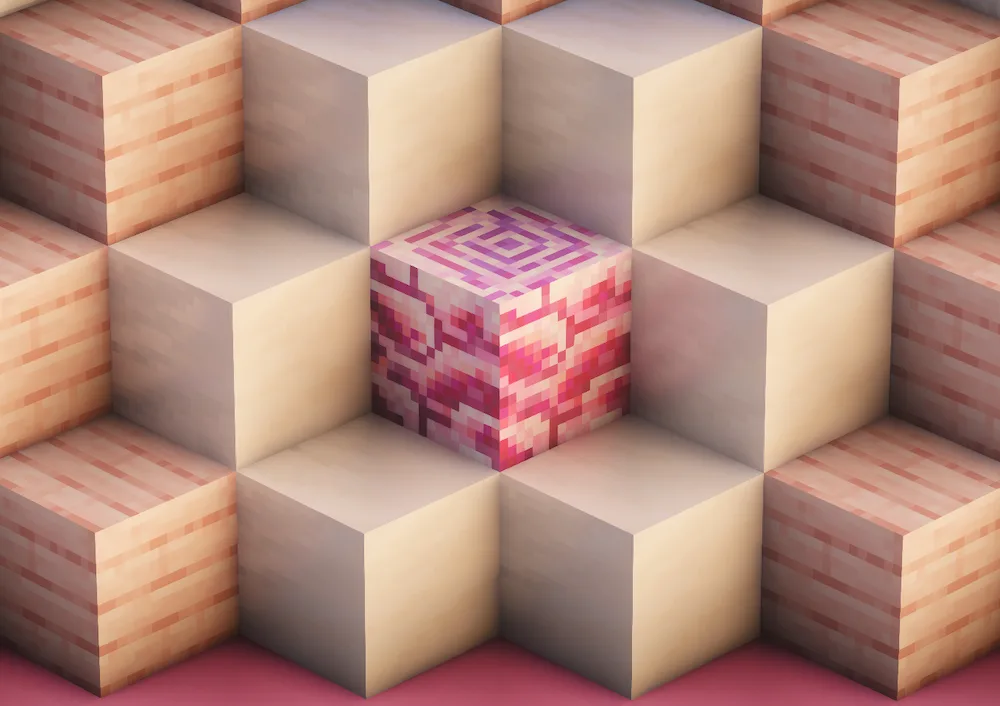 pink netherite in-game