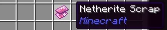 pink netherite scrap