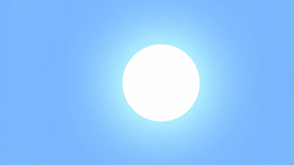 sun（The shader is not enabled)