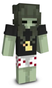 Zombie Pajama Girl Skin