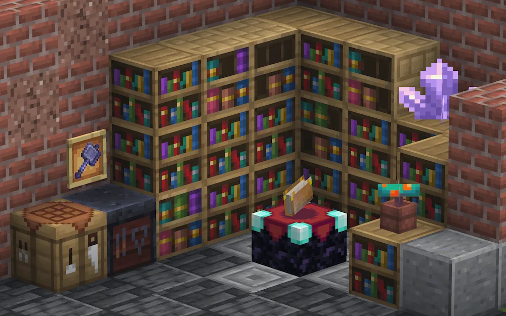 Bookshelf, Chiseled Bookshelf